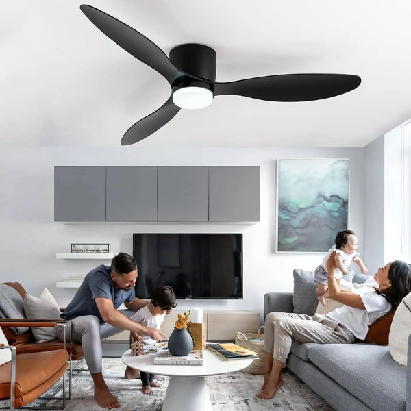 Ventilateur Plafond Élégant LED