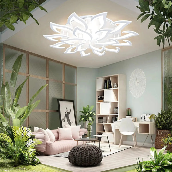 Plafonnier LED Intelligent – Design Moderne et Contrôle Connecté Luminaire Paris