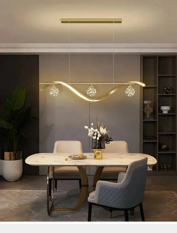 Suspension LED en Verre – Élégance Minimaliste et Éclairage Raffiné Luminaire Paris
