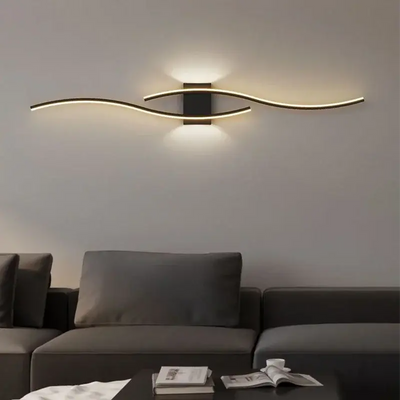 Applique Murale LED à Bande Longue – Éclairage Moderne et Intelligent pour Intérieur Design Luminaire Paris