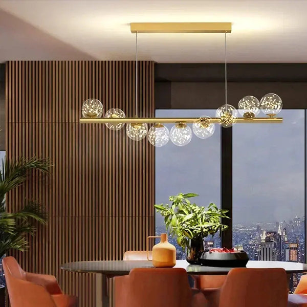 Élégant Lustre Plafond Scandi