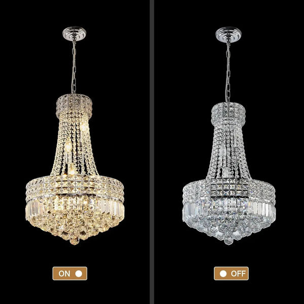 Lustre Cristal Élégance Intemporelle