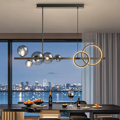 Suspension LED Contemporaine – Élégance Minimaliste pour Chambre et Salon Luminaire Paris