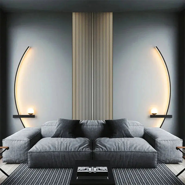 Applique Murale LED Intelligente – Élégance Minimaliste avec Télécommande Luminaire Paris