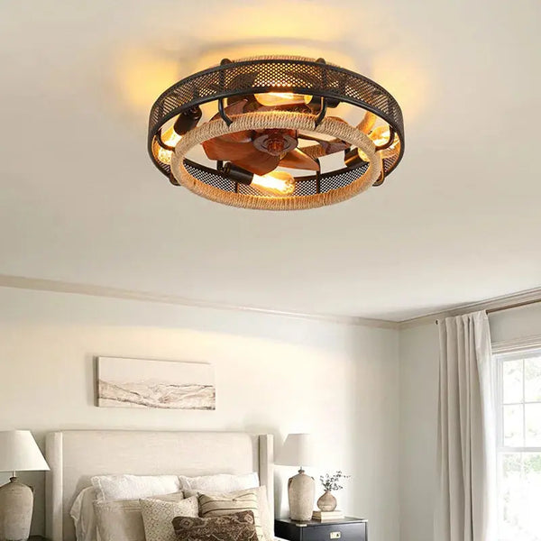 Ventilateur Plafond Moderne Épuré Luminaire Paris
