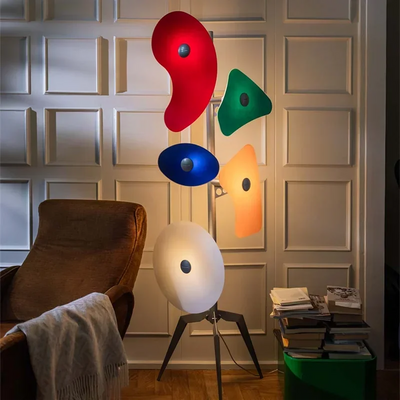 Lampadaire Scandinave Créatif à LED – Design Orbitale pour une Ambiance Moderne et Chaleureuse Luminaire Paris
