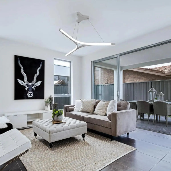Lustre LED Élégant et Moderne