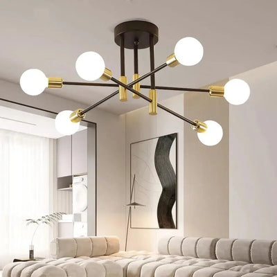 Lustre Industriel Chic Luminaire Paris