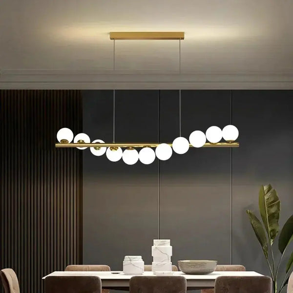 Élégant Lustre Plafond Scandi