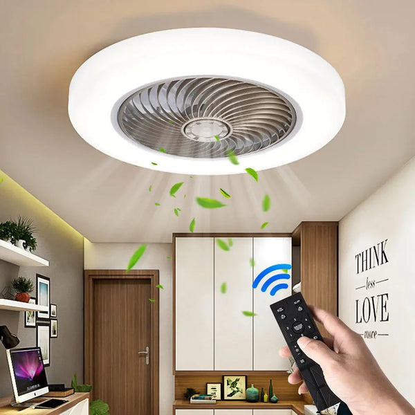 Ventilateur Plafond Éco-Luxe Luminaire Paris