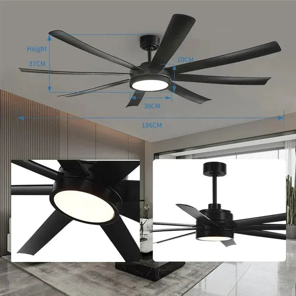 Ventilateur Plafond Élégant