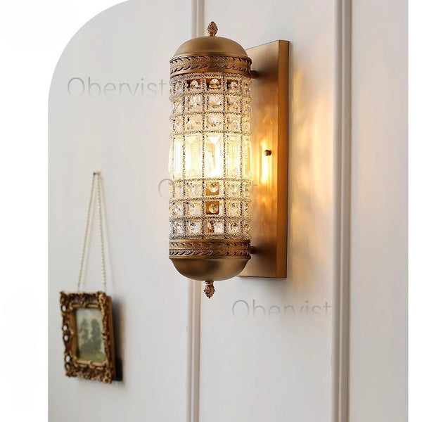 Applique Cristal Vintage Murale Luxe