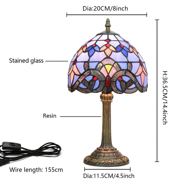 Lampe Moderne en Verre Art
