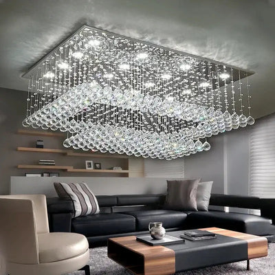 Élégant Lustre Cristal Moderne Luminaire Paris