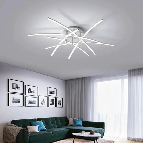 Élégant Lustre LED Moderne