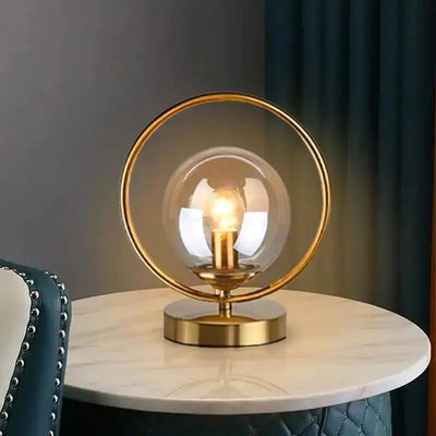 Lampe de Table Élégante en Verre Luminaire Paris