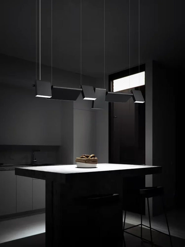 Lampe Géométrique Luxe Pendante