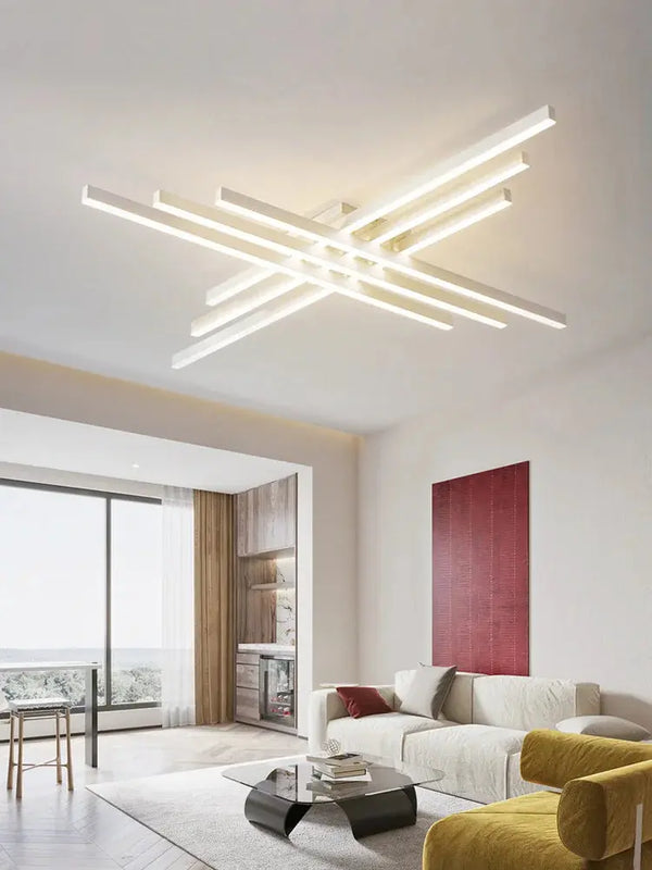 Plafonnier LED Minimaliste – Élégance Nordique pour Espaces Contemporains Luminaire Paris