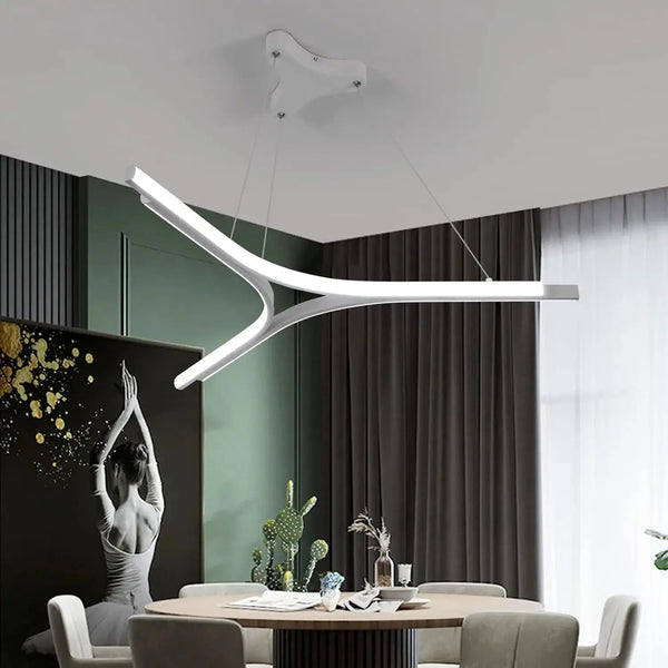 Lustre LED Élégant et Moderne
