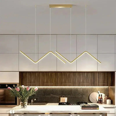 Suspension LED Moderne à Double Tête – Élégance Architecturale et Éclairage Polyvalent Luminaire Paris