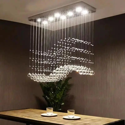 Suspension Cristal Moderne – Élégance et Luxe par Luminaire Paris Luminaire Paris