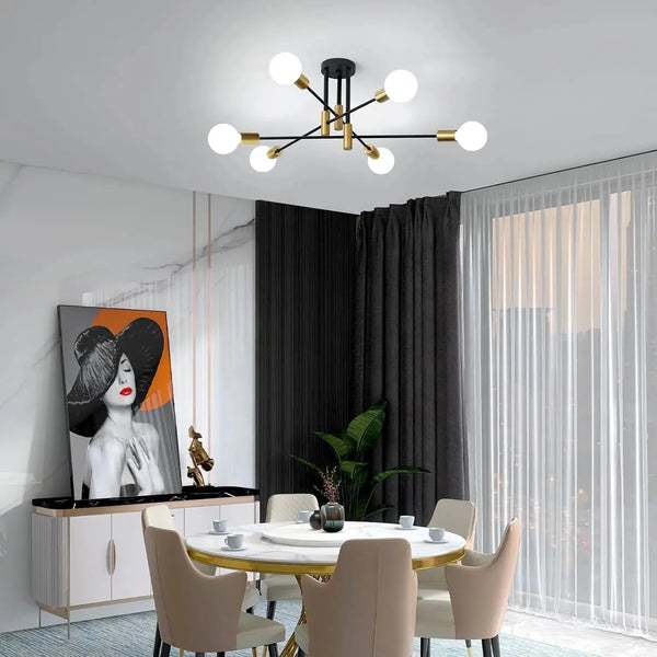 Lustre Industriel Chic