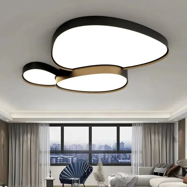 Plafonnier LED Moderne – Éclairage Nordique Élégant pour Salon, Salle à Manger et Chambre Luminaire Paris