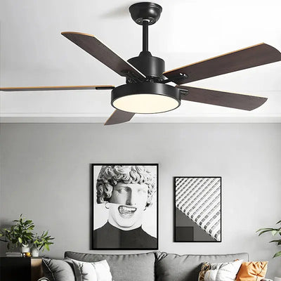 Ventilateur de Plafond Moderne avec Éclairage – Silence, Design et Confort Réversible Luminaire Paris