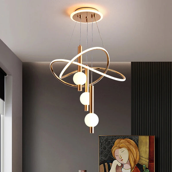 Lustre LED Luxe Élégance