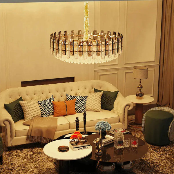Lustre Cristal Luxe Éblouissant