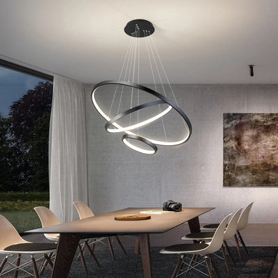 Plafonnier Moderne à LEDs – Lustre Design pour Villa et Espaces Contemporains Luminaire Paris