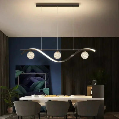 Suspension LED en Verre – Élégance Minimaliste et Éclairage Raffiné Luminaire Paris