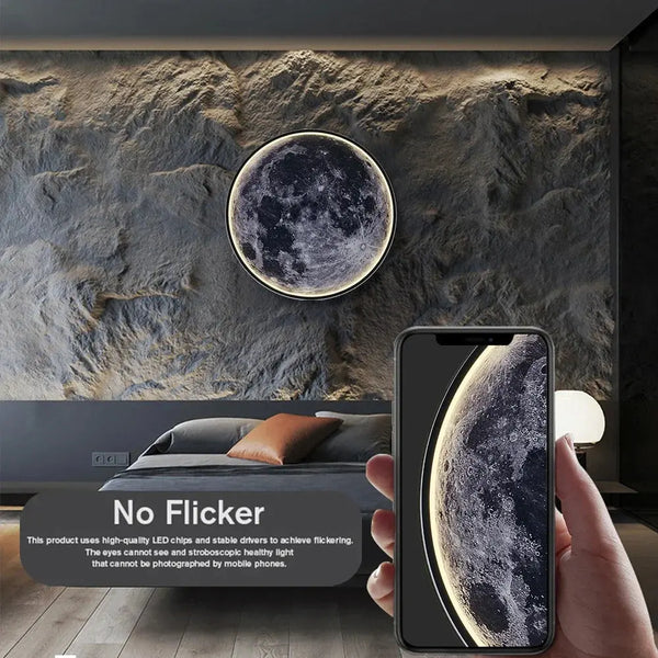 Lampe Murale Lune LED