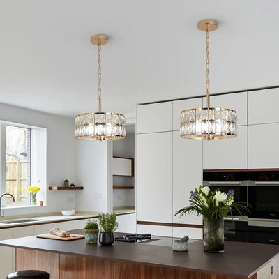Lustre Suspendu en Cristal LED – Élégance Contemporaine pour Intérieurs Raffinés Luminaire Paris
