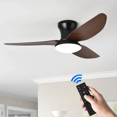 Ventilateur de Plafond LED Moderne avec Télécommande – Confort et Élégance pour Votre Intérieur Luminaire Paris