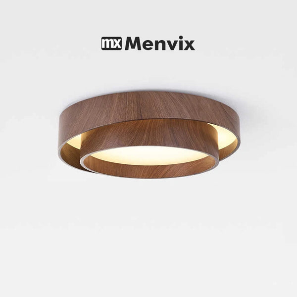 Lustre LED Noyer Nordique Moderne