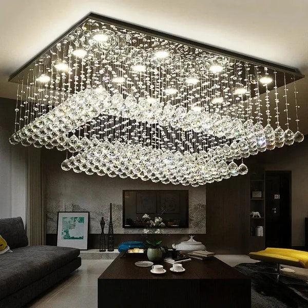 Élégant Lustre Cristal Moderne Luminaire Paris