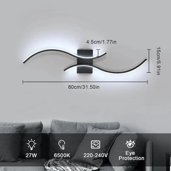 Applique Murale LED Moderne – Éclairage Élégant Luminaire Paris