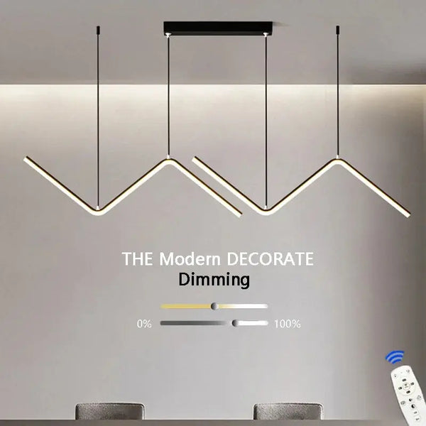 Lustre LED Moderne Élégant