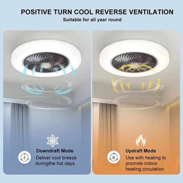 Ventilateur Plafond Éco-Luxe