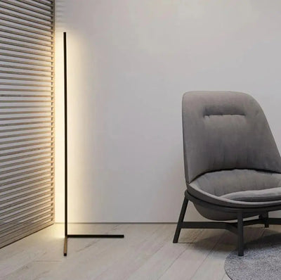 Lampadaire LED d'Angle Intelligent – Ambiance Moderne et Personnalisable Luminaire Paris