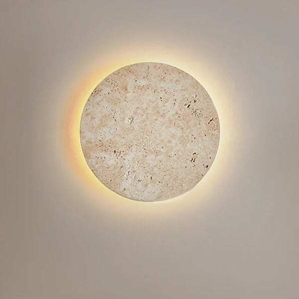 Applique Pierre Jaune Moderne Épurée