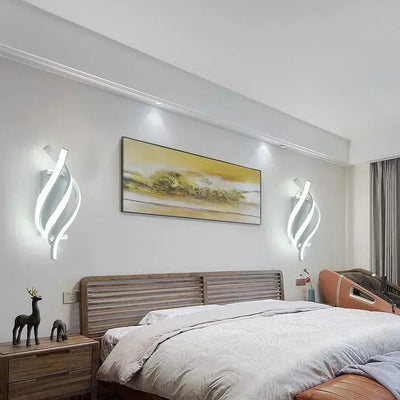 Applique Murale LED en Spirale – Design Moderne et Élégant pour Tous les Espaces Luminaire Paris