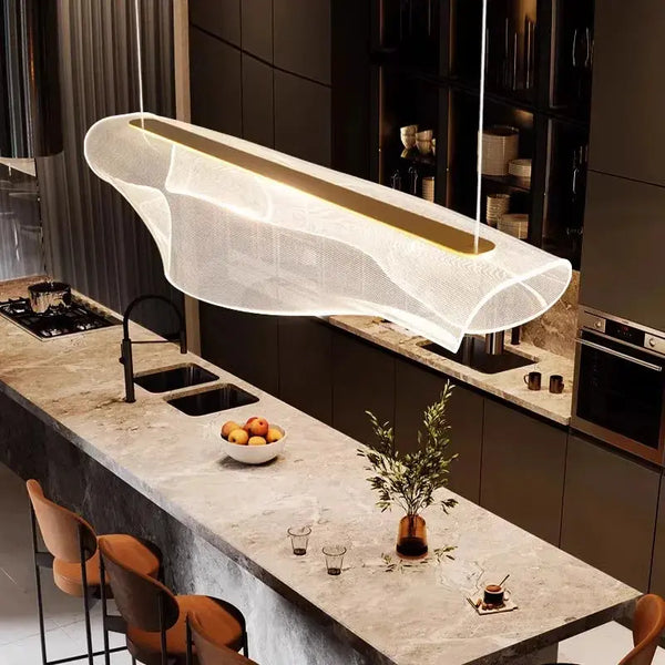Lustre LED Élégant et Moderne