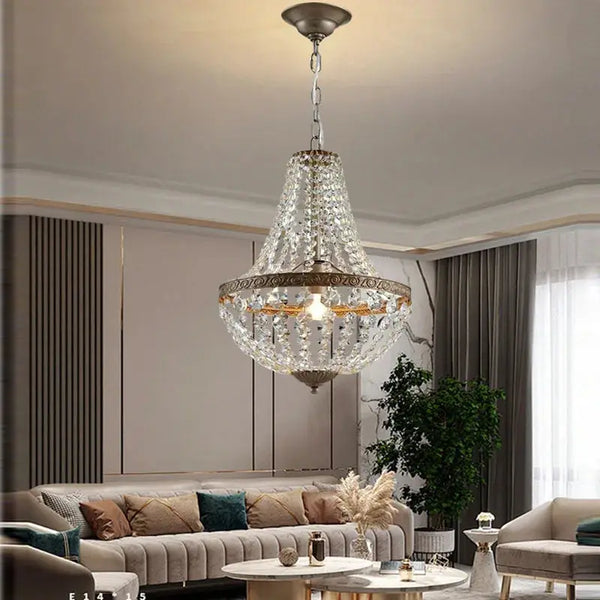Lustre Vintage en Cristal