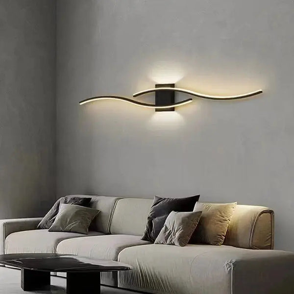 Applique Murale LED à Bande Longue – Éclairage Moderne et Intelligent pour Intérieur Design Luminaire Paris