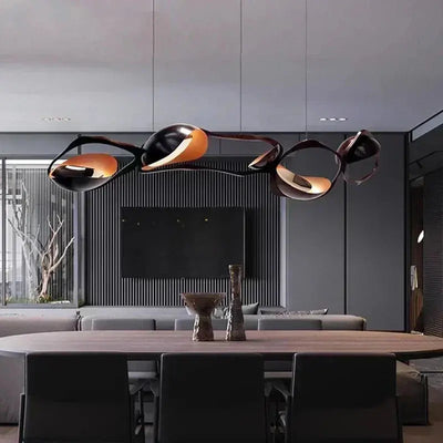 Suspension LED Nordique avec Télécommande – Élégance Minimaliste pour un Éclairage Maîtrisé Luminaire Paris