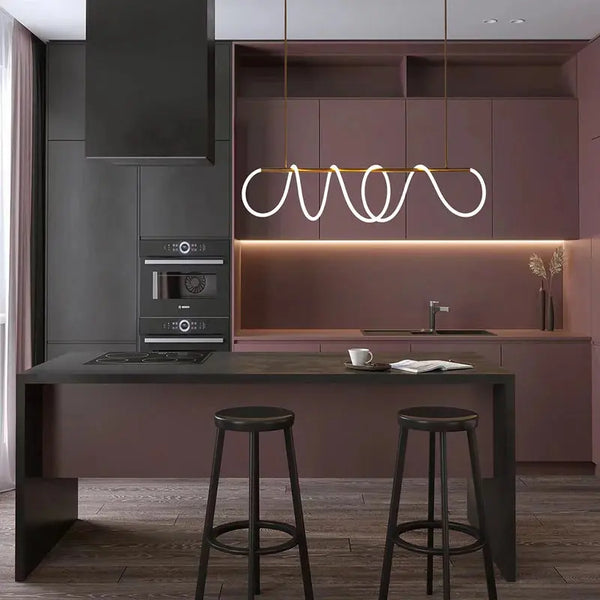 Élégant Lustre Suspendu