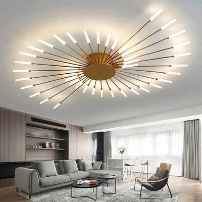 Plafonnier LED Design Nordique – Feux d’Artifice Élégants pour un Éclat Moderne Luminaire Paris